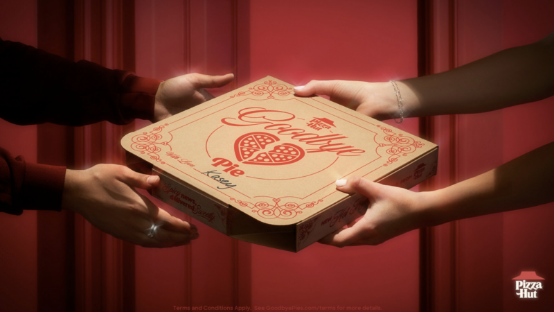 Las Vegas Heartbreak: "Goodbye Pies" for Valentine's Day with Pizza Hut delivering Spicy News in a Sweet Way
