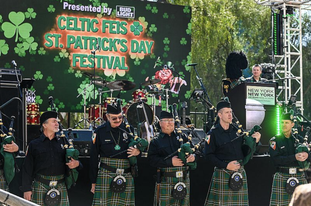 Vegas Goes Green! Celebrate St. Patrick’s Day with the Return of Celtic Feis at New York-New York Hotel & Casino, March 17